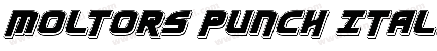 Moltors Punch Italic字体转换